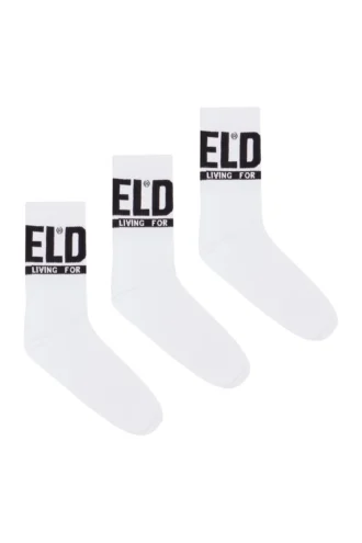 skm-ray-threepack 3er-Pack Socken mit Logo-Bündchen