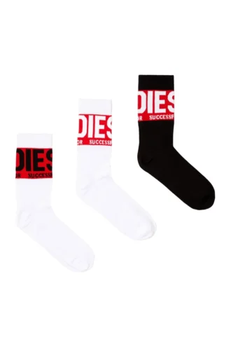 skm-ray-threepack 3er-Pack Socken mit Logo-Bündchen