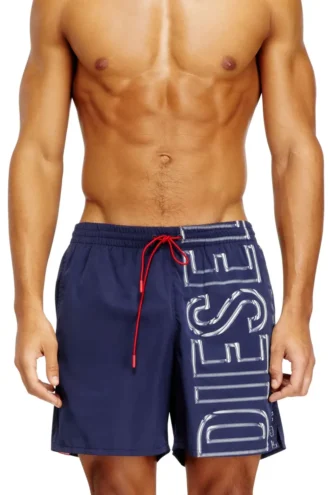 soccer-41-d-core Badeshorts mit übergroßem Logo-Print