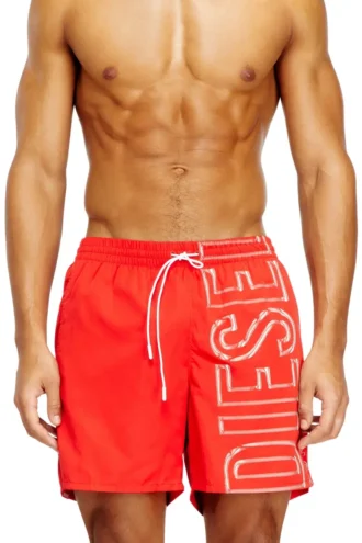 soccer-41-d-core Badeshorts mit übergroßem Logo-Print