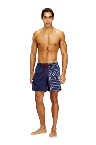 soccer-41-d-core Badeshorts mit übergroßem Logo-Print
