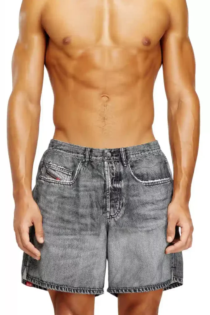 soccer-41-dnm Badeshorts mit Denim-Trompe-l’oeil-Print soccer-41-dnm Badeshorts mit Denim-Trompe-l’oeil-Print