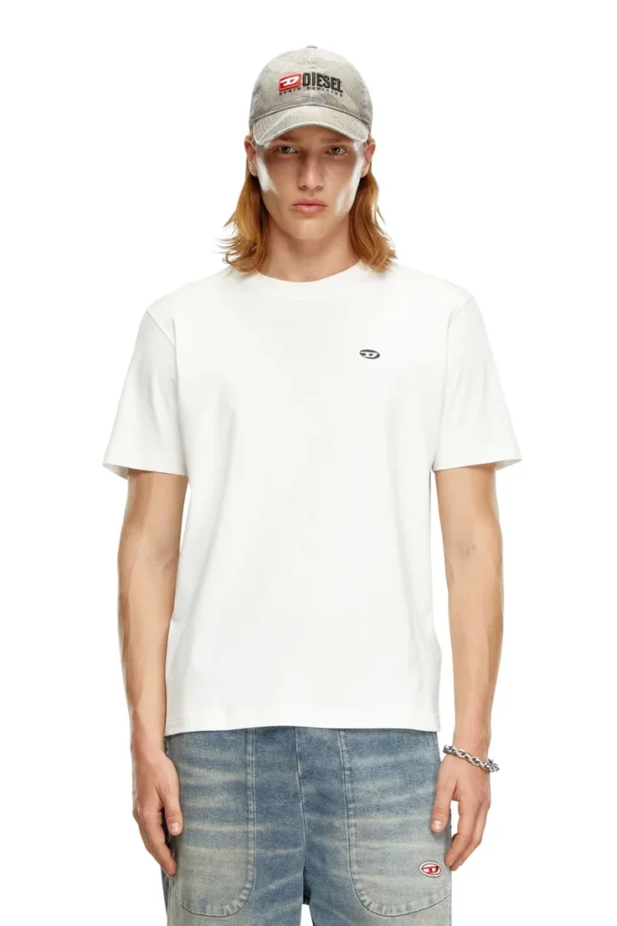 t-adjust-doval-pj T-Shirt mit ovalem D-Patch t-adjust-doval-pj T-Shirt mit ovalem D-Patch