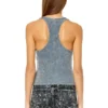 t-aniesse Geripptes Racerback-Oberteil mit Knopfleiste t-aniesse Geripptes Racerback-Oberteil mit Knopfleiste