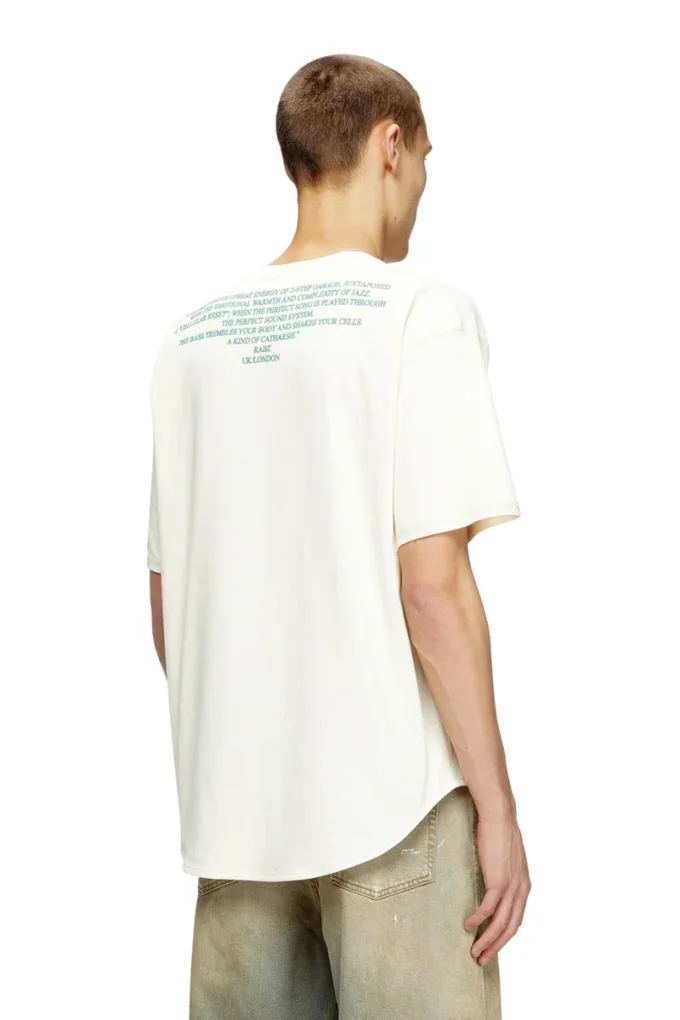 t-bix-aa T-Shirt mit Songtext-Print