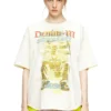 t-bix-aa T-Shirt mit Songtext-Print