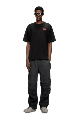 t-boxt-bisk Baumwoll-T-Shirt mit Diesel Biscotto-Print