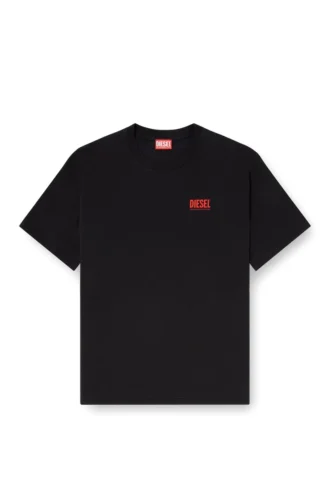 t-boxt-bisk Baumwoll-T-Shirt mit Diesel Biscotto-Print