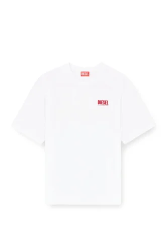 t-boxt-bisk Baumwoll-T-Shirt mit Diesel Biscotto-Print