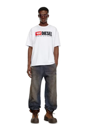 t-boxt-div T-Shirt mit Diesel-Patch-Logo