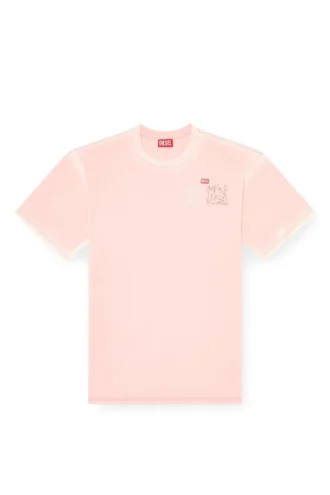 t-boxt-t10 T-Shirt mit Schwert-Print