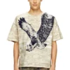 t-boxt-t14 Camo-T-Shirt mit Adler-Print t-boxt-t14 Camo-T-Shirt mit Adler-Print