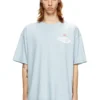 t-boxt-t23 Baumwoll-T-Shirt mit Grafikprint