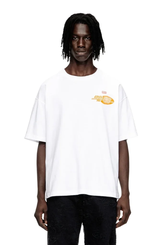t-boxt-t23 Baumwoll-T-Shirt mit Grafikprint t-boxt-t23 Baumwoll-T-Shirt mit Grafikprint