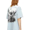t-boxt-t23 Baumwoll-T-Shirt mit Grafikprint