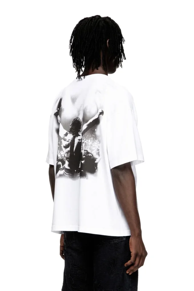 t-boxt-t23 Baumwoll-T-Shirt mit Grafikprint t-boxt-t23 Baumwoll-T-Shirt mit Grafikprint