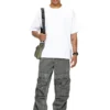 t-boxt-t24 T-Shirt mit ovalem D-Logo t-boxt-t24 T-Shirt mit ovalem D-Logo