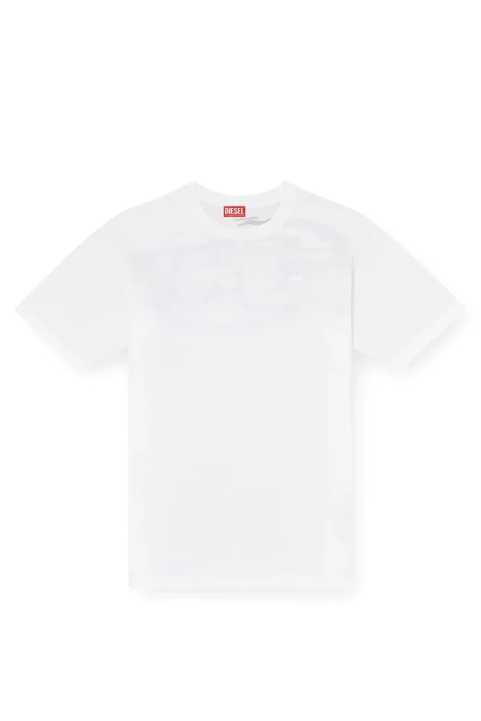 t-boxt-t24 T-Shirt mit ovalem D-Logo t-boxt-t24 T-Shirt mit ovalem D-Logo