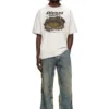 t-boxt-t25 Baumwoll-T-Shirt mit Digitaldruck