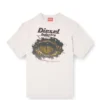 t-boxt-t25 Baumwoll-T-Shirt mit Digitaldruck