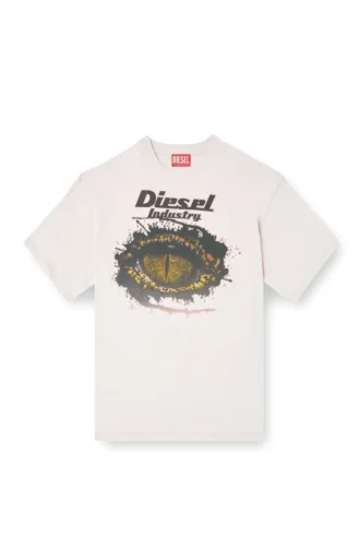 t-boxt-t25 Baumwoll-T-Shirt mit Digitaldruck