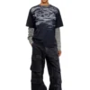 t-boxt-t5 Baumwoll-T-Shirt mit ovalem D-Print