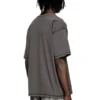 t-boxt-t5 Baumwoll-T-Shirt mit ovalem D-Print