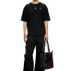 t-boxt-t6 T-Shirt mit rotem Oval D t-boxt-t6 T-Shirt mit rotem Oval D