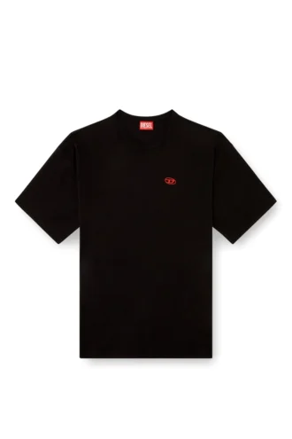 t-boxt-t6 T-Shirt mit rotem Oval D