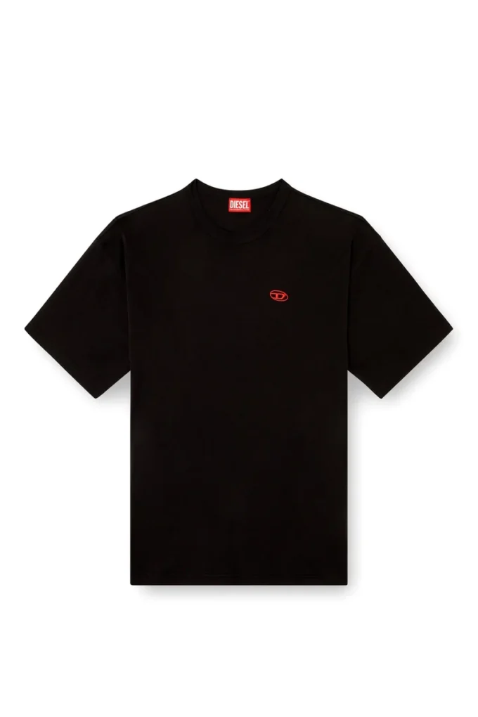 t-boxt-t6 T-Shirt mit rotem Oval D t-boxt-t6 T-Shirt mit rotem Oval D