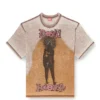 t-boxt-v12 Lockeres T-Shirt mit Print und Nieten