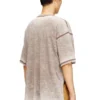 t-boxt-v12 Lockeres T-Shirt mit Print und Nieten
