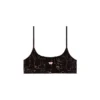 t-bra-dev Tüll-BH-Top mit Destroyed-Jersey