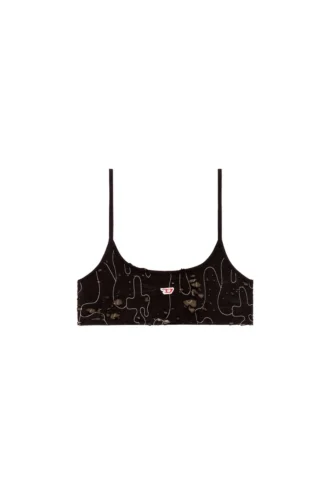 t-bra-dev Tüll-BH-Top mit Destroyed-Jersey