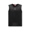 t-brico-new Verblasstes Tanktop mit ausgeschnittenem ovalen D