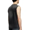 t-brico-new Verblasstes Tanktop mit ausgeschnittenem ovalen D