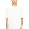 t-crahor-boxt-t1 Baumwoll-T-Shirt mit Mikro-Stickerei