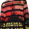 t-craneup-ls T-Shirt mit gestreiftem Filmdruck t-craneup-ls T-Shirt mit gestreiftem Filmdruck