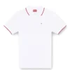 t-ferry-microdiv Poloshirt mit mikro-Diesel-Stickerei