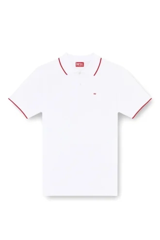 t-ferry-microdiv Poloshirt mit mikro-Diesel-Stickerei