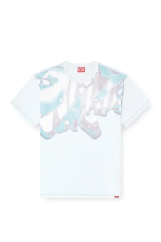 t-gaspard-ihbj T-Shirt mit verblasstem Grafikprint