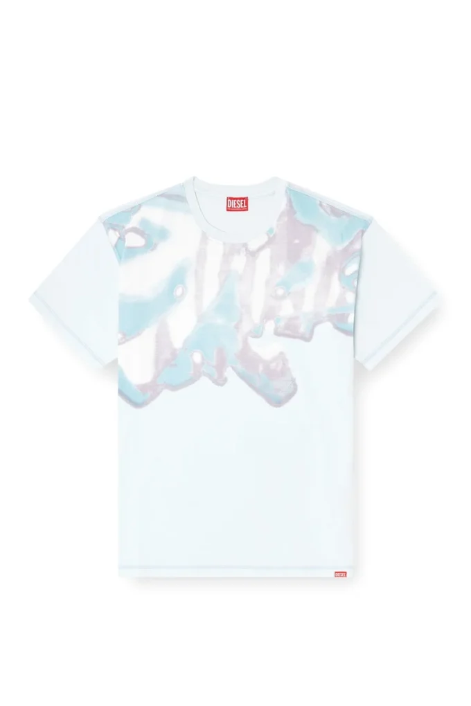 t-gaspard-ihbj T-Shirt mit verblasstem Grafikprint