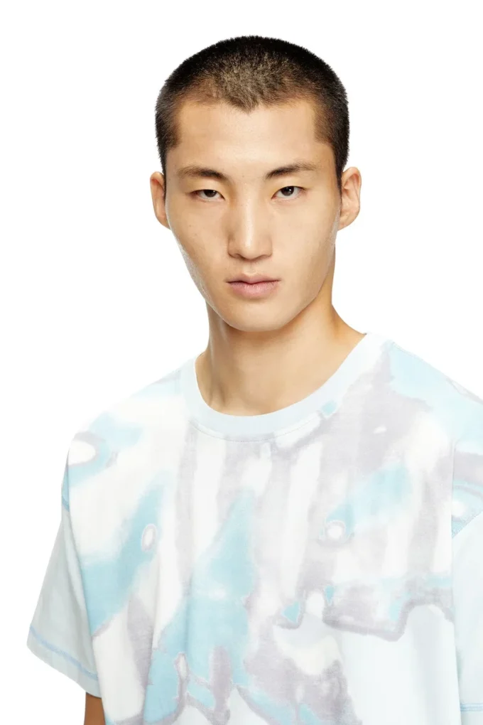 t-gaspard-ihbj T-Shirt mit verblasstem Grafikprint