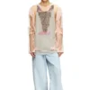 t-hassan-ls-a Langärmliges Nylon-T-Shirt mit Songtext-Print
