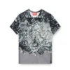 t-inlay Nylon-T-Shirt mit Heraldic-Print t-inlay Nylon-T-Shirt mit Heraldic-Print
