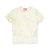 t-inlay Nylon-T-Shirt mit Heraldic-Print