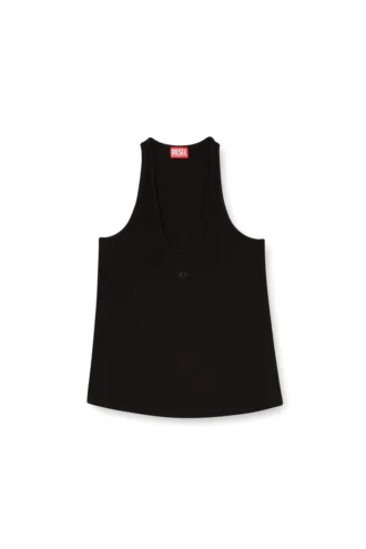 t-ipsya-lkds Geripptes Tanktop mit ovalem Ausschnitt