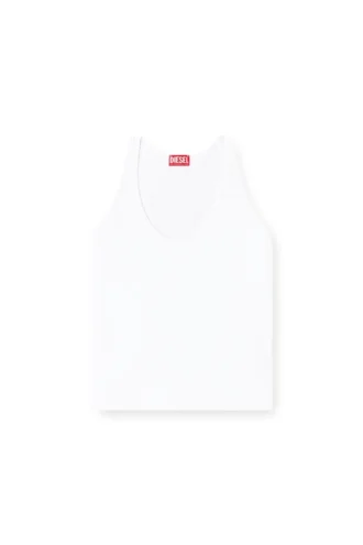 t-ipsya-lkds Geripptes Tanktop mit ovalem Ausschnitt