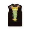 t-isak-a Ärmelloses T-Shirt mit Songtext-Print