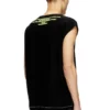 t-isak-a Ärmelloses T-Shirt mit Songtext-Print